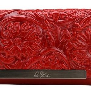 Patricia Nash Cametti Leather Trifold Wallet